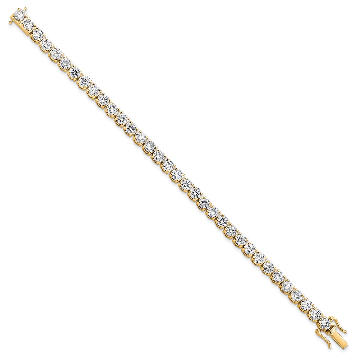 14K VS/SI FGH Lab Grown Diamond Tennis Bracelet