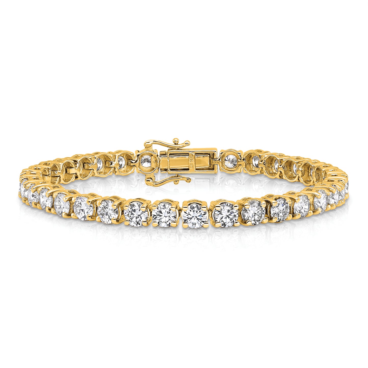 14K VS/SI FGH Lab Grown Diamond Tennis Bracelet