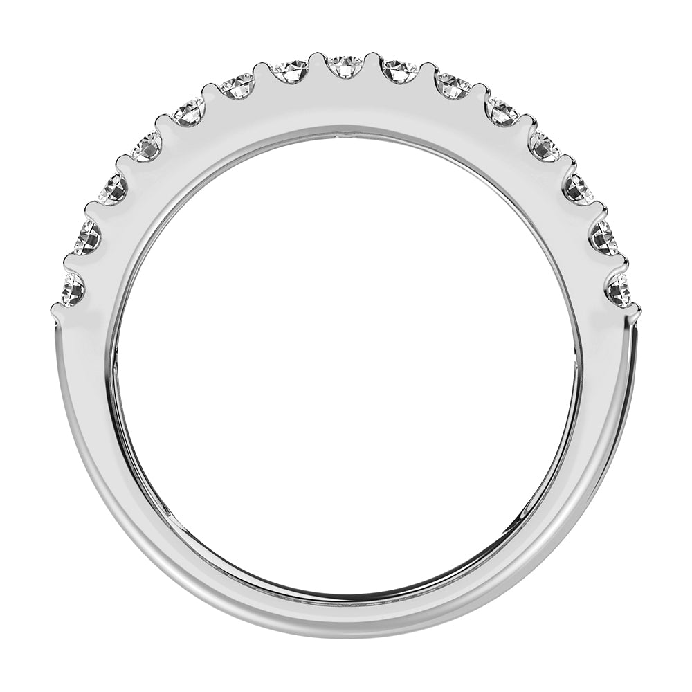 14K White Gold Lab Grown Diamond 2 Ct.Tw. Baguette Wedding Band