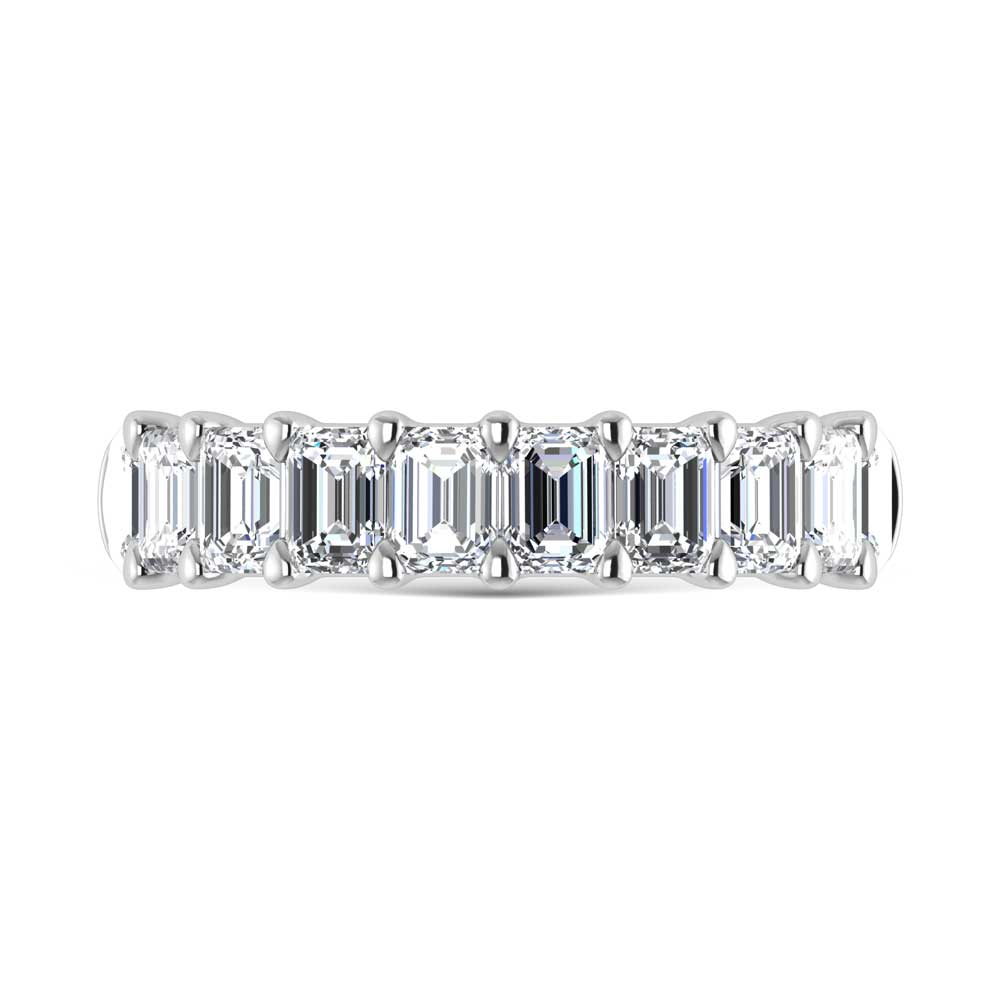 14K White Gold Lab Grown Diamond 2 Ct.Tw. Wedding Band