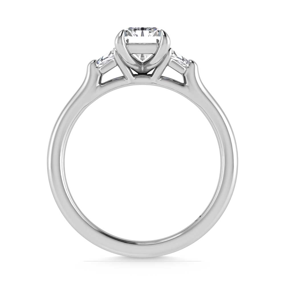 14K White Gold Lab Grown Diamond 1 1/4 Ct.Tw. Engagement Ring