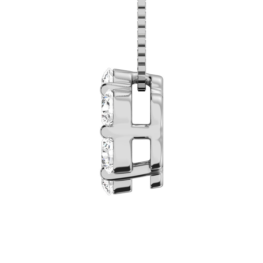 925 Silver Lab Grown Diamond 1/2 Ct.Tw. Fashion Pendant