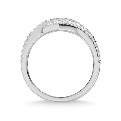 14K White Gold Diamond 1 Ct.Tw. Fashion Ring