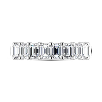 14K White Gold Lab Grown Diamond 2 Ct.Tw. Wedding Band