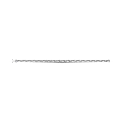 14K White Gold Lab Grown Diamond 4 1/2 Ct.Tw. Tennis Bracelet