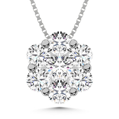 925 Silver Lab Grown Diamond 1/2 Ct.Tw. Fashion Pendant