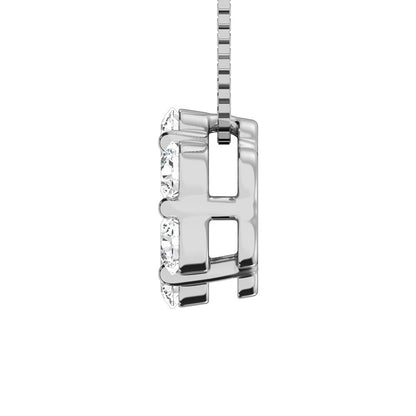 925 Silver Lab Grown Diamond 1/2 Ct.Tw. Fashion Pendant