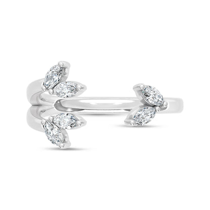 14K White Gold Lab Grown Diamond 1/3 Ct.Tw. Fashion Ring